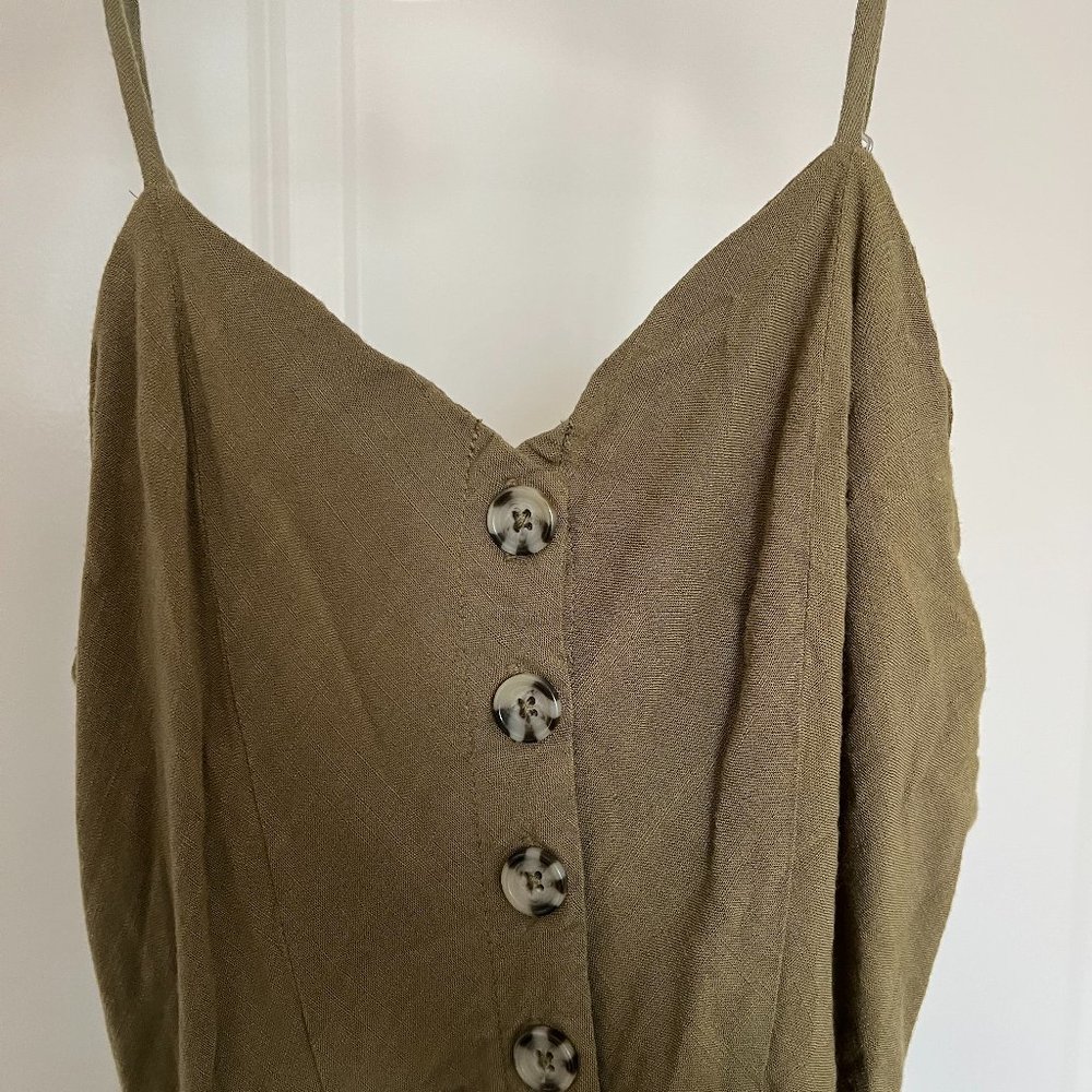 Midi Olive Dress